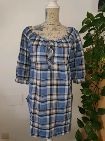 Tunique longue bleue 42/44