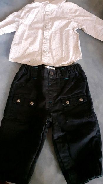 Ensemble chemise + pantalon