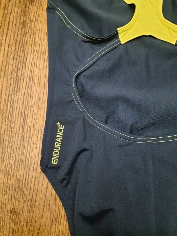 Maillot de bain Speedo marine/jaune fr 12ans - photo numéro 7