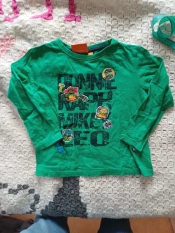 Tee shirt manches longues tortues ninja