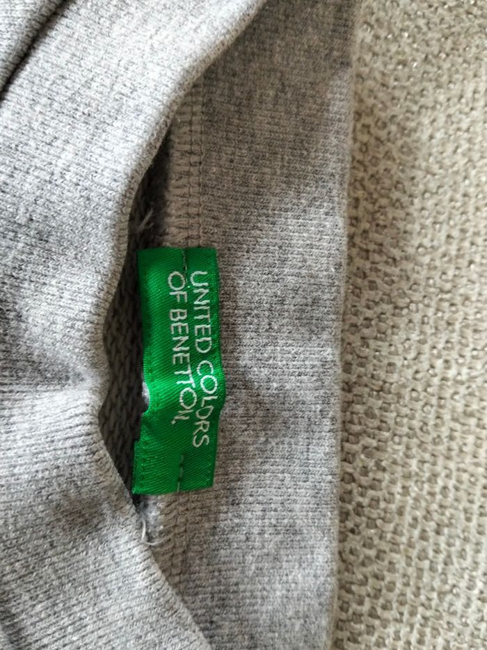 Sweat gris United couleurs of Benetton - photo numéro 3