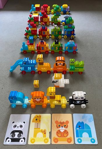 Lot Duplo Train X6