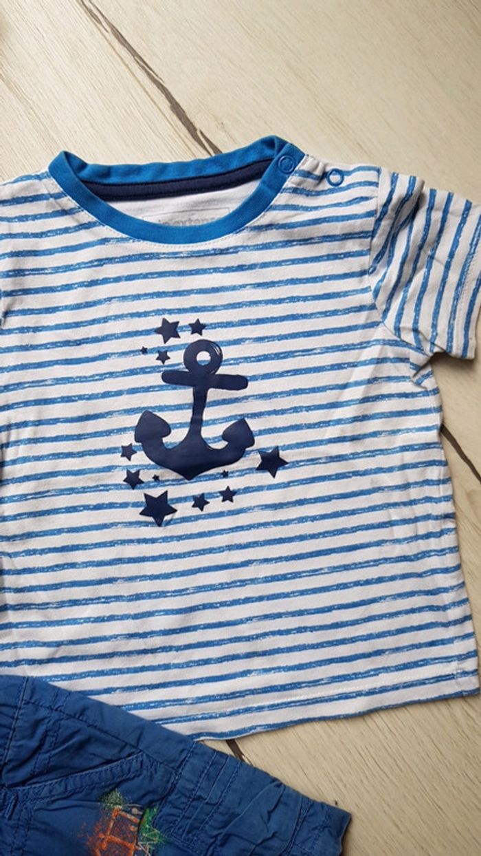 Ensemble 3 pièces estival garçon 18mois - photo numéro 3