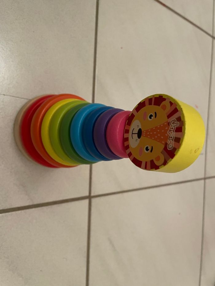 Tour à empiler en bois janod - photo numéro 4