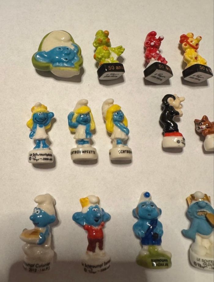 Lot de fèves Schtroumpfs - photo numéro 3