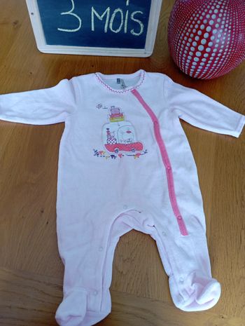 Pyjama Orchestra taille 3 mois en très bon état