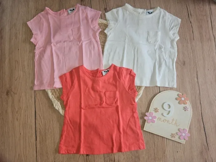 Lot 3 Tee-shirt 9 mois