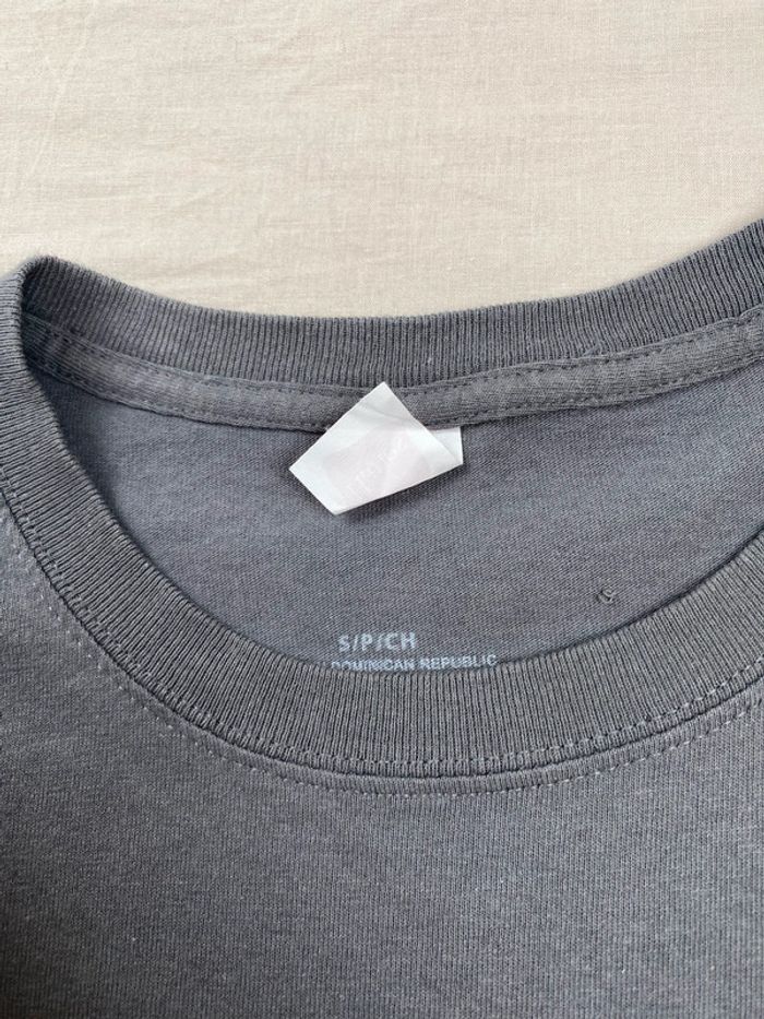 T-shirt imprimé sport USA, homme, été, Gris S - photo numéro 4