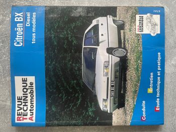 Revue technique automobile pour Citröen BX diesel tous modèles.