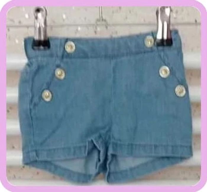 Short  en  jeans  léger  Tape  à  l'oeil Taille  3 mois - photo numéro 2
