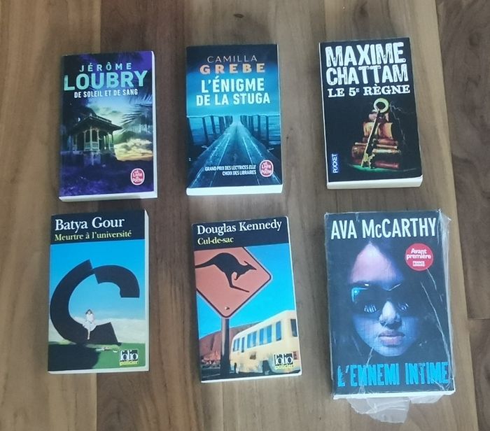 Lot Thrillers - Camilla Grebe - Jérôme Loubry  - Maxime Chattam