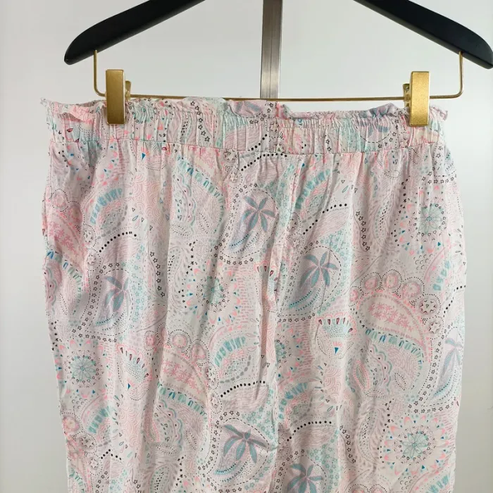 Pantalon fluide imprimé paisley Etam taille 38 100% viscose A1440 - photo numéro 6