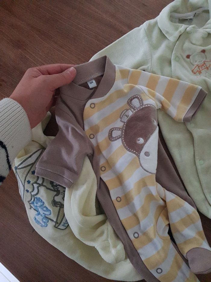 Pyjamas naissance mixte 54cm - photo numéro 10