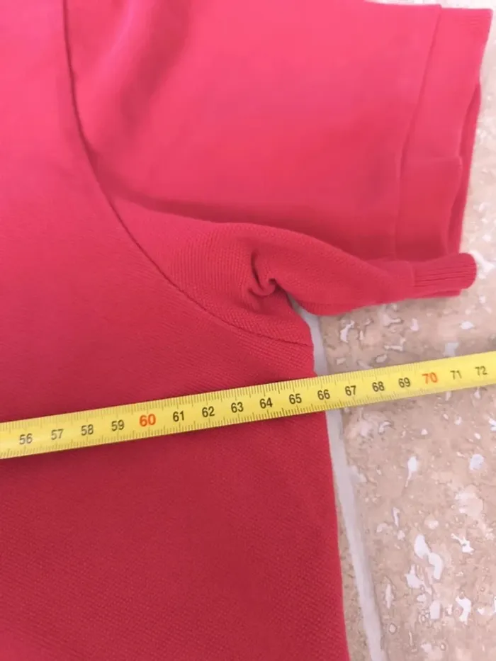 Polo Ralph Lauren homme taille XXL rouge logo noir quelques défauts - photo numéro 11