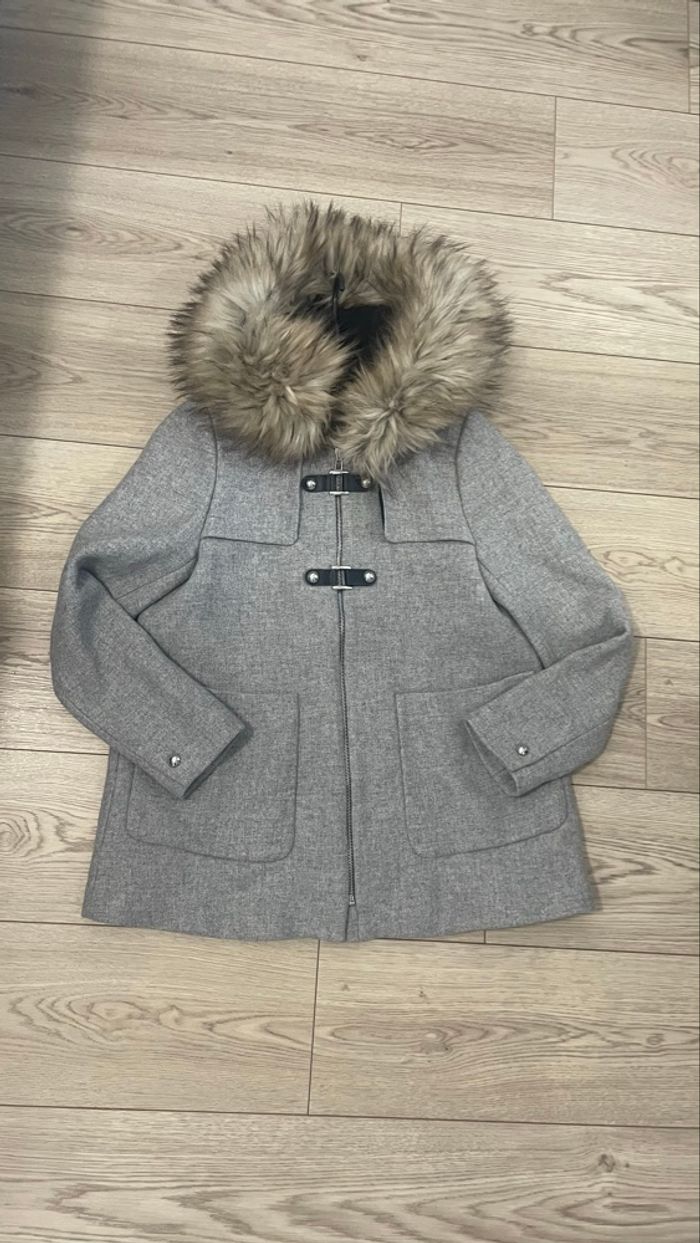 Manteau en laine zara
