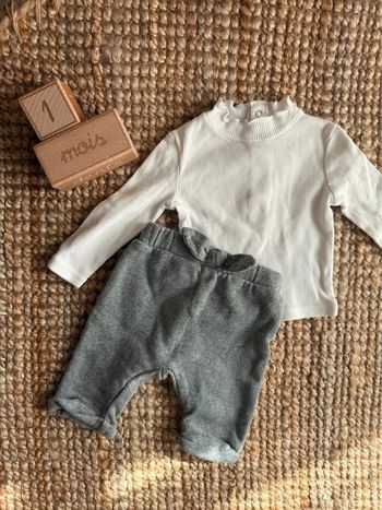 Ensemble Kiabi 1mois / 54cm