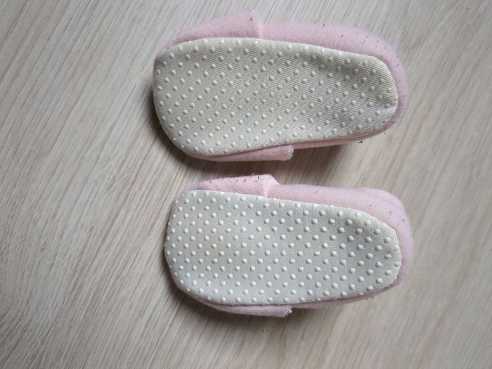 Bonnet chaussons naissance rose - photo numéro 3