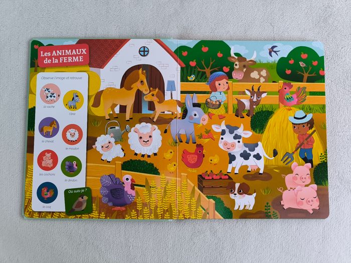 Livre Cherche et trouve chez les animaux Auzou - photo numéro 4