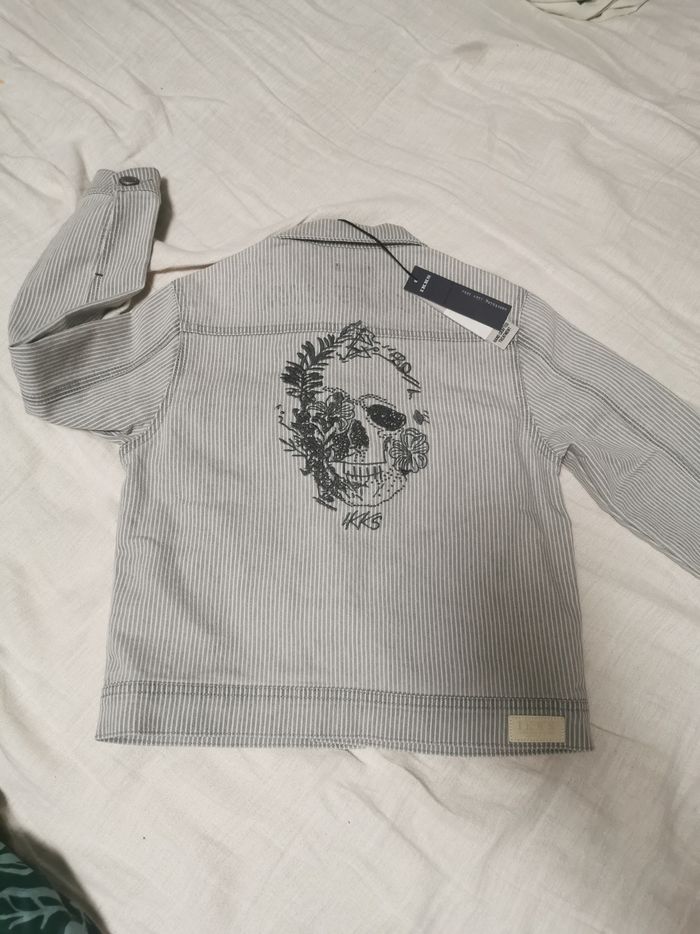 Veste en jean ikks neuve - photo numéro 5