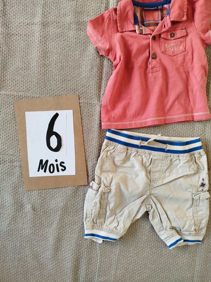Ensemble polo sans manche/short - photo numéro 2