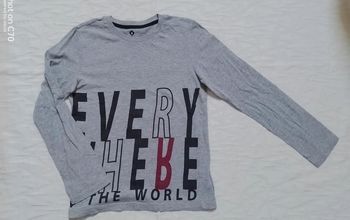 Z Grain de blé haut t shirt manches longues 10 ans