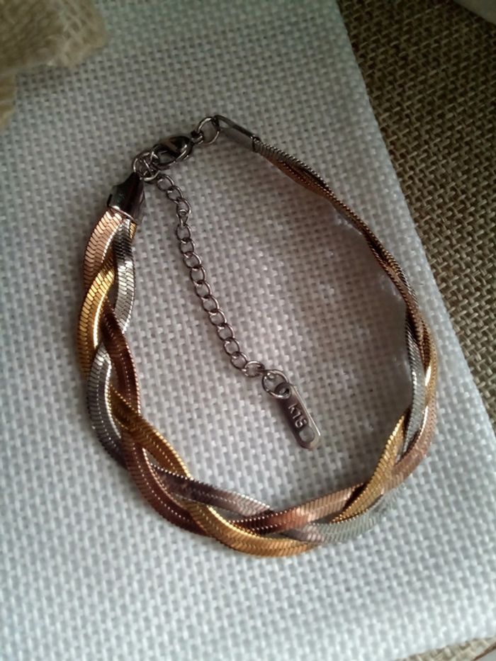 Bracelet triple couleur