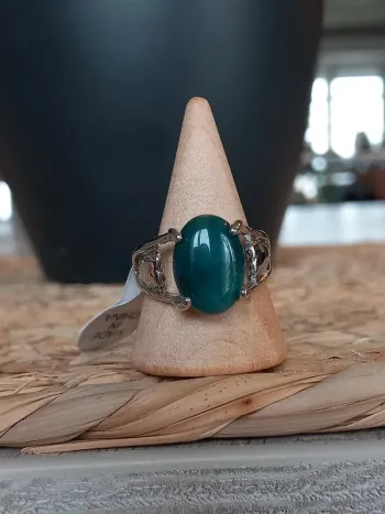 Bague en acier inoxydable taille 18 (58)