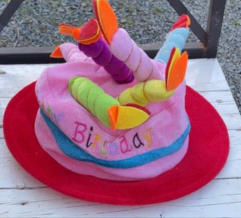 Vends chapeau d’anniversaire 