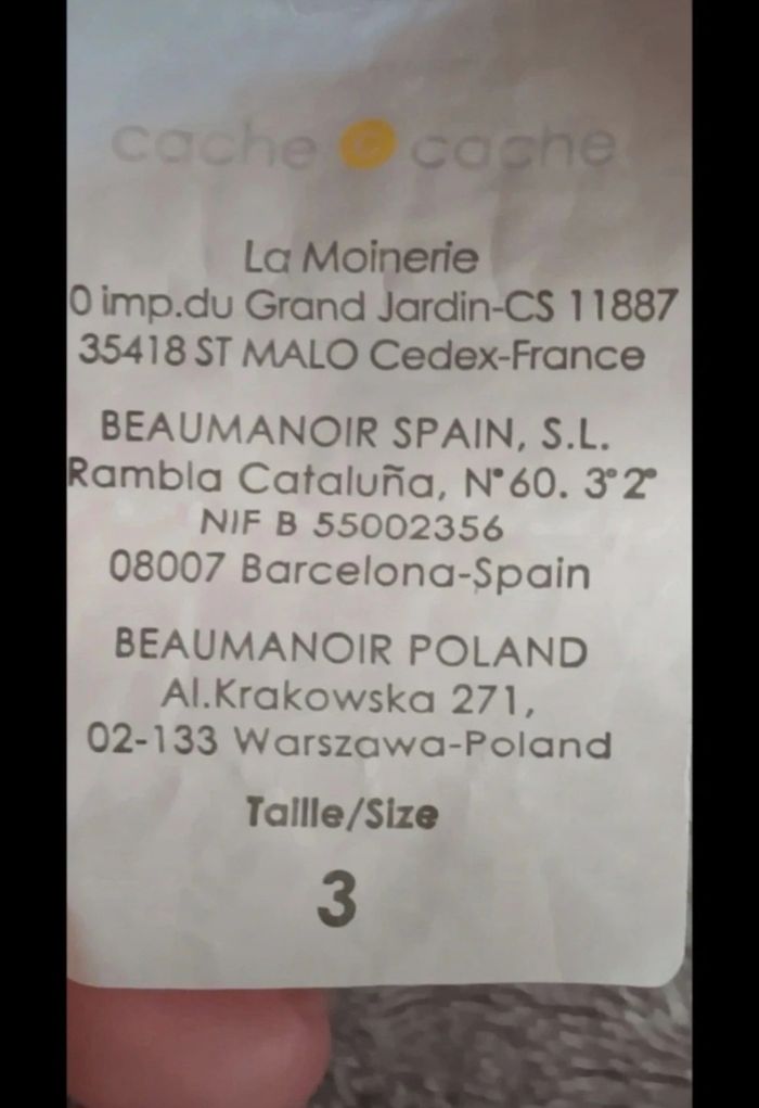 Débardeur cache cache taille 3 - photo numéro 4