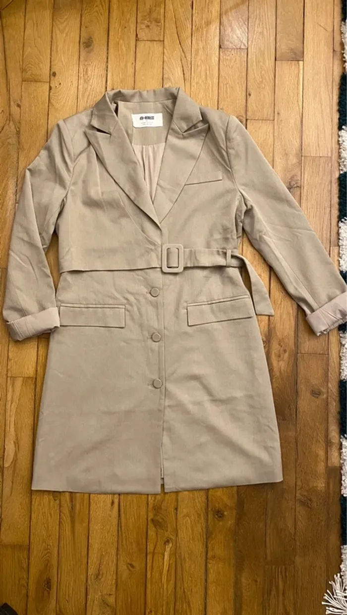 Robe blazer gris beige 4th & Reckless
