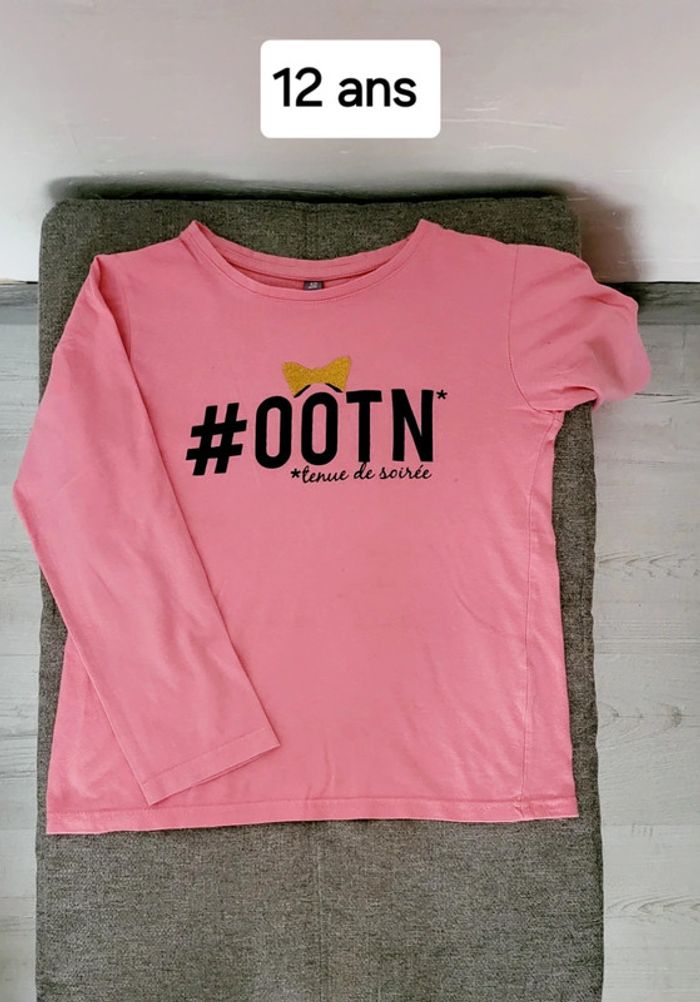 🟣 Tee Shirt rose 12 ans 🟣 - photo numéro 6