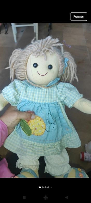 Poupée chiffon j40