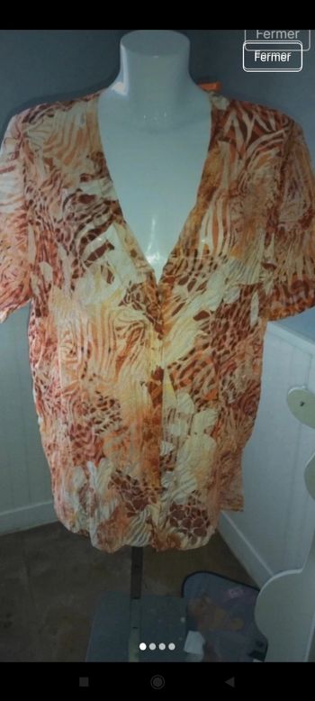 Très beau chemisier femme f11