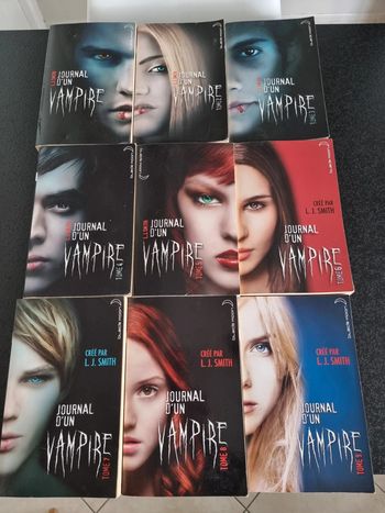 Journal d'un vampire tomes 1 à 9