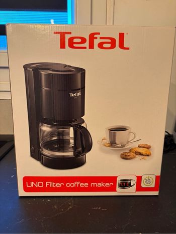 Cafetière TEFAL uno noire NEUVE