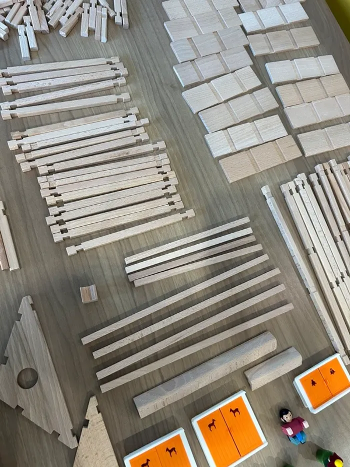Jeu de construction jeujura 175 pièces - photo numéro 8