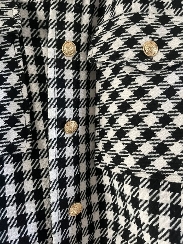 Veste courte à carreaux - photo numéro 4
