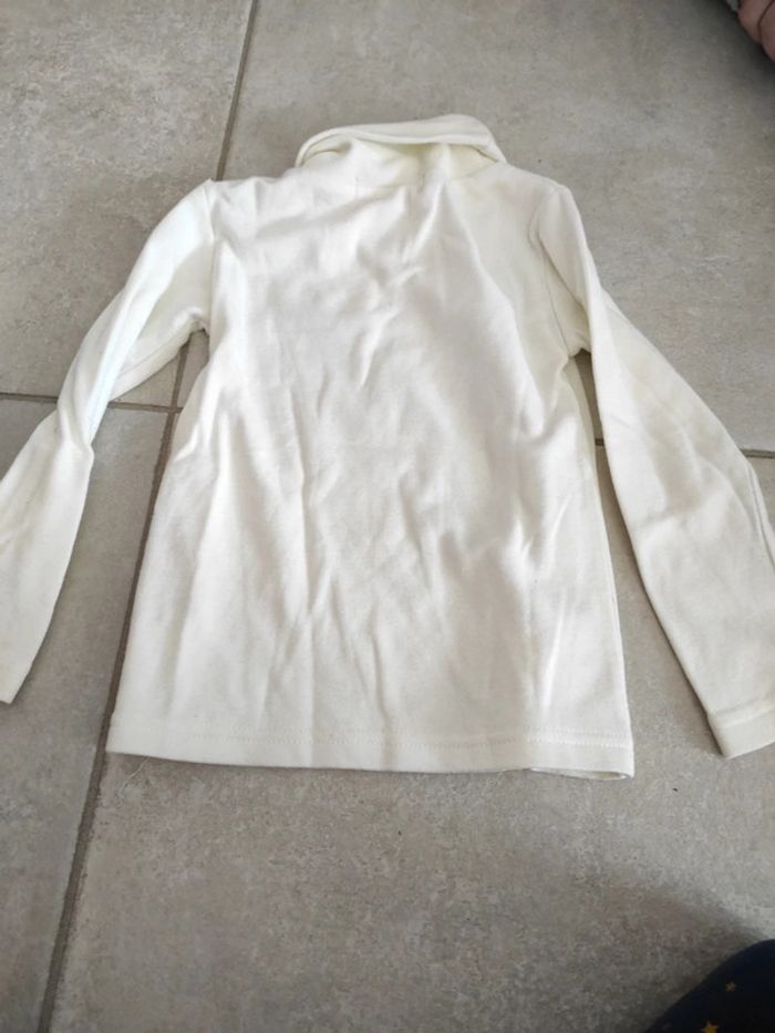 Tee shirt col roulé 4 ans - photo numéro 2