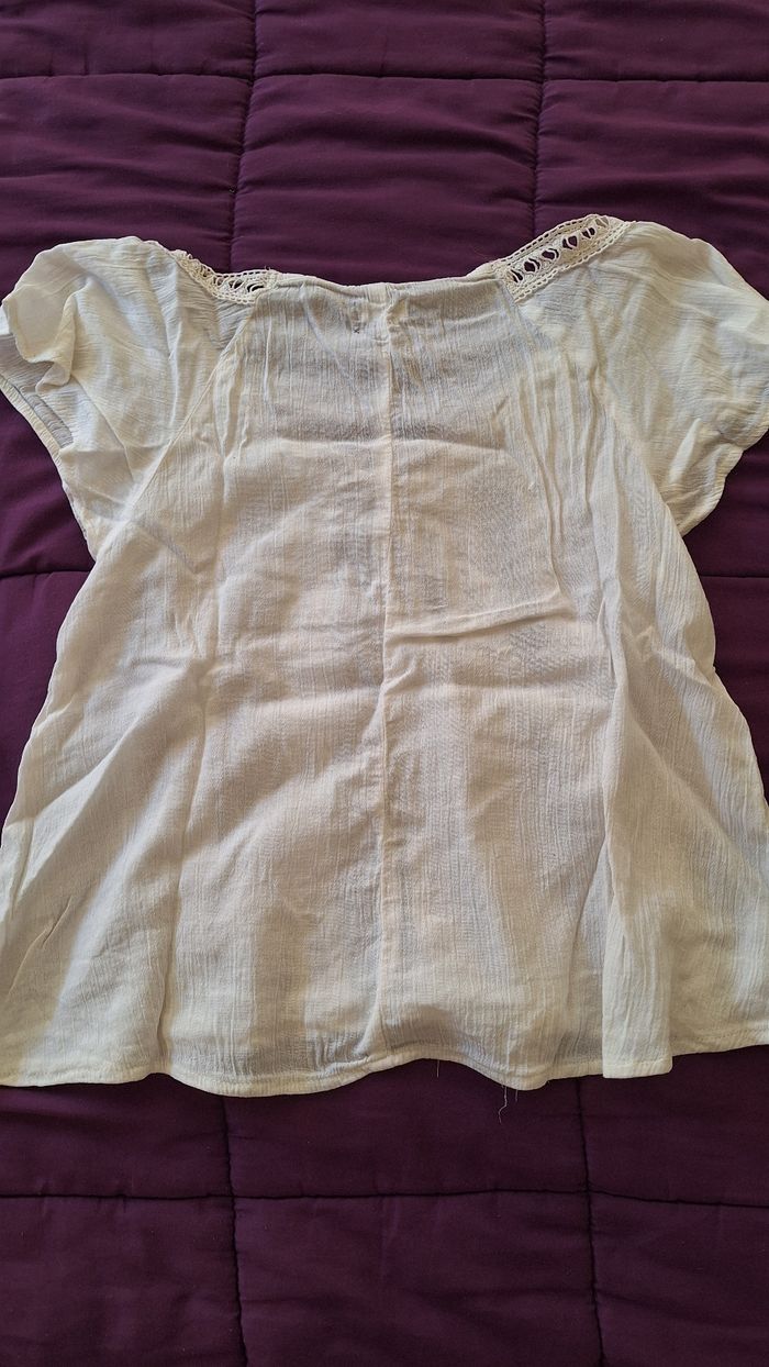 T-shirt Holister beige - photo numéro 4