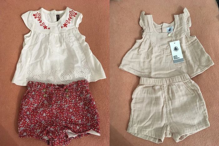 2 ensembles fille été