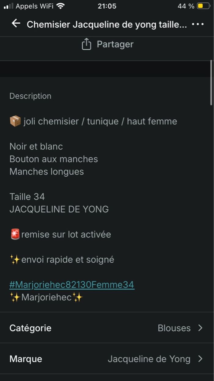 Robe choc h&M - taille 34 - photo numéro 8