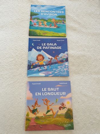 Ensemble de 3 livres Esprit Sportif neuf