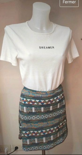 🌼Jolie Jupe motifs ethniques neuve taille 36 neuve🌼
