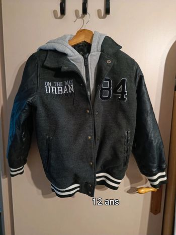 Veste type américain 12 ans