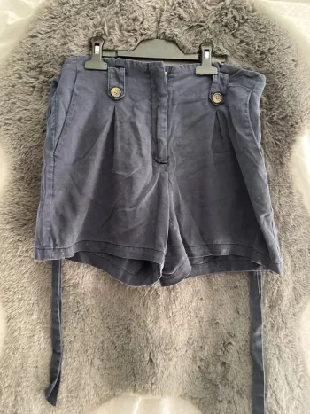 mini-jupe Mng bleu clair taille S