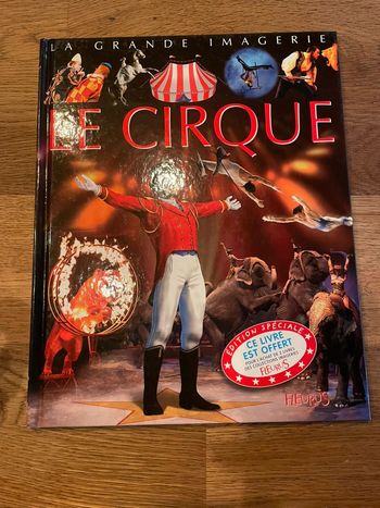 Livre La grande imagerie Le cirque
