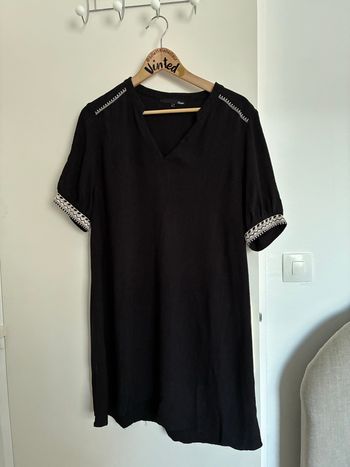 Robe bohème noire ample Etam Taille S