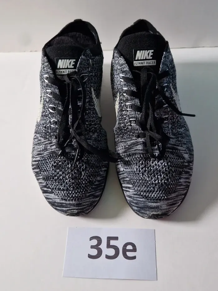 Basket femme Flyknit racer oreo 2.0 - photo numéro 3