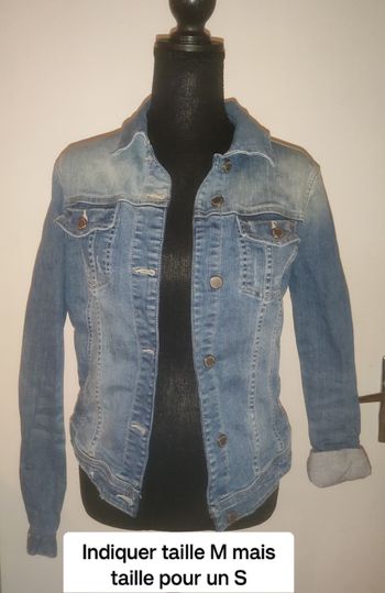 Veste en jeans Zara