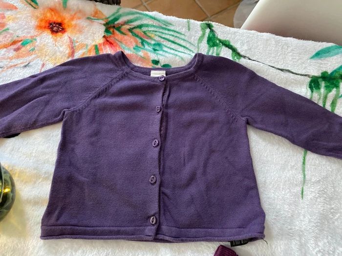 Lot de 2 pull/gilets 9 mois - photo numéro 5